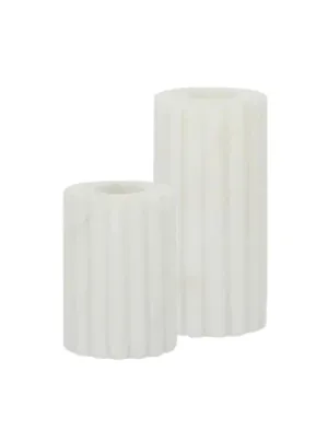 Mara Marble Candle Holder Large