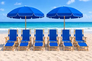 Beach Value Package D w/ Footrests