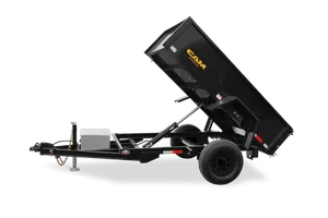 2018 CAM 5,000 lb Single Axle Dump Trailer
