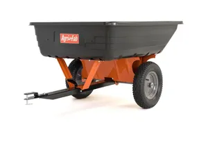 Lawn Tractor Dump Trailer - 600lb capacity 