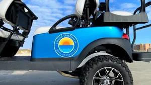 6 Passenger Golf Cart with Fuel Option