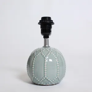 Small Light Blue Ceramic Lamp 