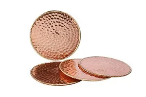 Copper coasters (Set of 4)