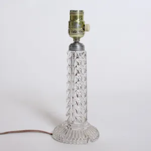Glass Lamp w/ Glass Base 