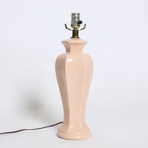 Peach Ceramic Lamp