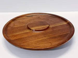 Round Wood Lazy Susan