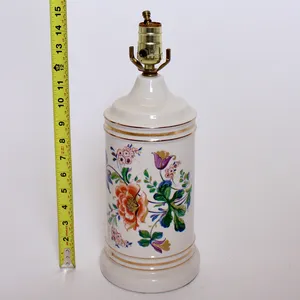 Small Ceramic Floral Lamp
