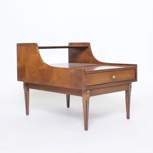 Mid Century Modern Wood Side Table