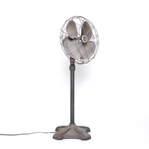 Brown Metal Vintage 1930s-40s Fan - Art Deco
