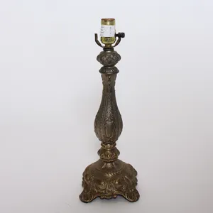 Bronzed Gold Metal Lamp