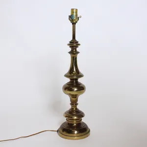 Tall Gold Lamp