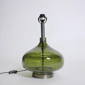 Green Glass Lamp