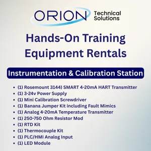 Instrumentation & Calibration Station (14-day minimum rental)