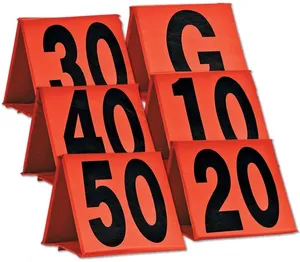 Non-Weighted Football Yard Markers (Set)