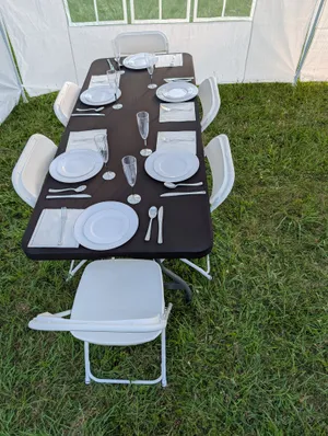 6 ft table fitted tablecloth