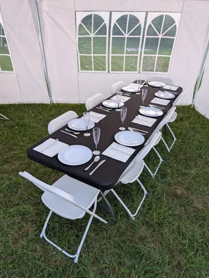 8 ft fitted tablecloth