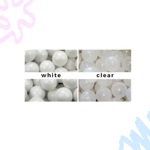 Ball Pit Ball Base Color: White/Clear