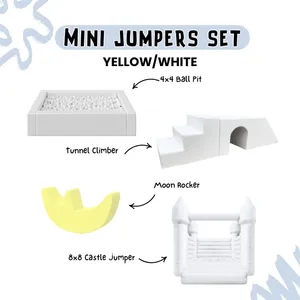 Mini Jumpers Set - Yellow/White