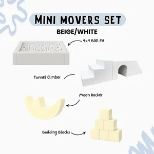 Mini Movers Set - Beige/White