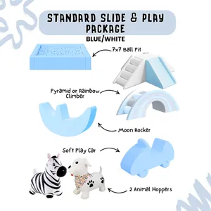 Standard Slide and Play Package - Blue/White
