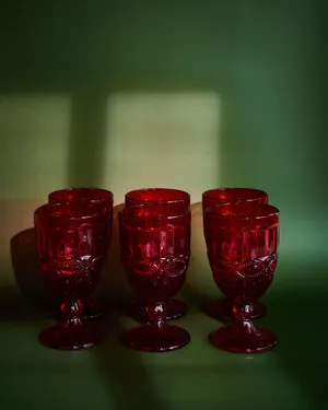 Red Depression Goblet