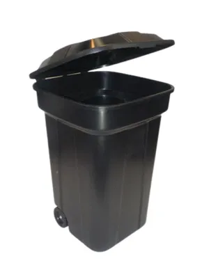 32 Gallon Wheeled Trash Can with Lid