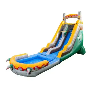 18' T-Rex  Water Slide