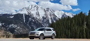 2018 Silver Ford Explorer 