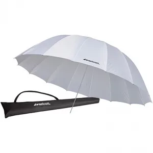 Westcott 7' Parabolic Umbrella White Diffusion 