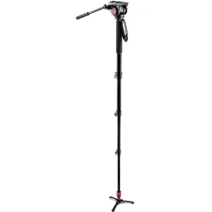 Manfrotto MVM500A Fluid Aluminum Video Monopod with 500 Series Head
