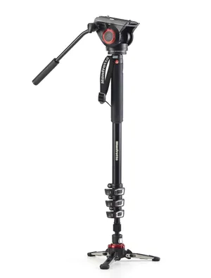 Manfrotto MVM500A Pro Fluid Monopod with MVH500AH Head