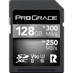 ProGrade Digital SDXC UHS-II V90 128GB Memory Card #6089, #6120