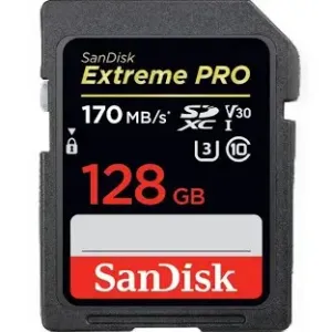 SanDisk 128GB Extreme Pro SDXC UHS-I SD Card