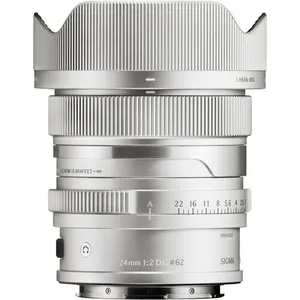 Sigma 24mm f/2 DG Contemporary Lens for L-Mount (Silver)