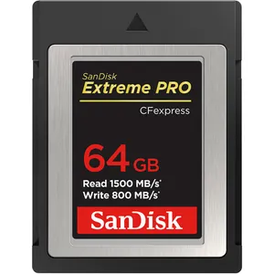 SanDisk Extreme Pro CFexpress Card Type B 64GB