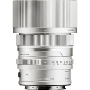 Sigma 50mm f/2 DG Contemporary Lens for L-Mount (Silver)