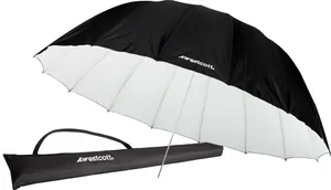 Westcott 7' Parabolic Umbrella White w/ Black