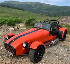  Caterham SV Orange - For drivers up to 6ft 5 and of slim/medium/large build