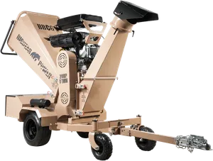 6 in. 20 HP Gas Powered Commercial Wood Chipper