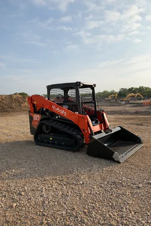 Kubota 65 HP skid steer/bobcat (open cab)