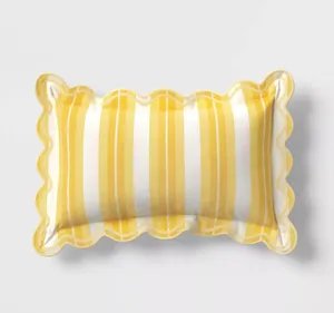 Lemon Stripe Pillow