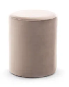 Chenille Ottoman