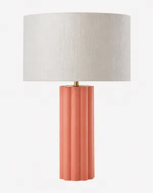 Rita Coral Table Lamp 