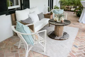 Scale Knit Throw Pillow