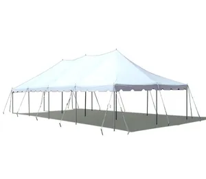 20' x 40’ White Pole Tent  