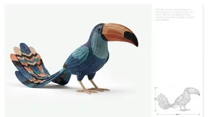 Bird with painting