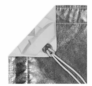 6x6 SILVER FABRIC 