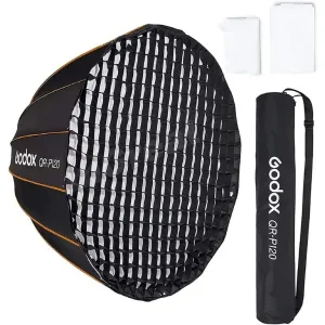 Godox Qr-P120 Soft Box Parabolico Diam 120 Cm Con Sistema Quick Release