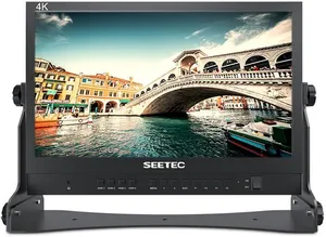 Seetec Atem156 Monitor Per Trasmissioni In Streaming Live Da 15,6 Pollici Con 4 Uscite Hdmi