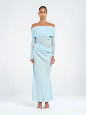 Benni Yasmin Off-Shoulder Maxi Dress